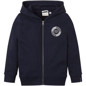 Basic - Effen Sweatjack - Zwart - 100% Biologisch Katoen