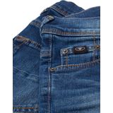 Tom Tailor - Slim Fit Jeans - Middenblauw - Met Knoop- en Ritssluiting