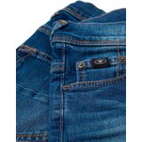 Tom Tailor - Slim Fit Jeans - Middenblauw - Met Knoop- en Ritssluiting