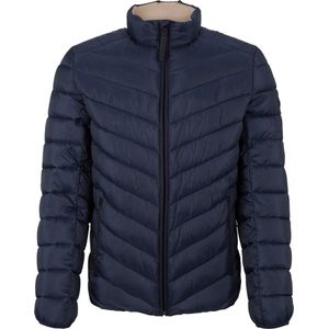 TOM TAILOR - 1031474 - Gewatteerde Jas - Sky Captain Blue - Water- en Vuilafstotend