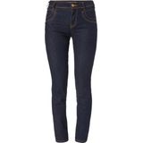 TOM TAILOR Dames jeans 202212 Alexa Straight, 10282 - Dark Stone Wash Denim, 26W / 30L