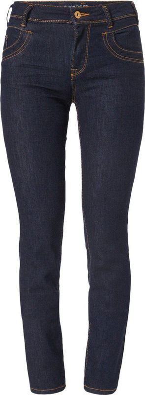 TOM TAILOR Dames jeans 202212 Alexa Straight, 10282 - Dark Stone Wash Denim, 26W / 30L