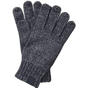 TOM TAILOR Uomini gebreide handschoenen 1034624, 13160 - Knitted Navy Melange, S/M