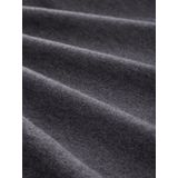 Basic - Trui - Lichtgrijs - Katoen - Lange Mouwen met V-hals