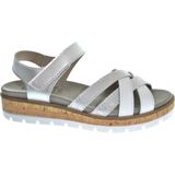 Longo 1111790 1 weiss silber Dames Sandalen - Wit - 37