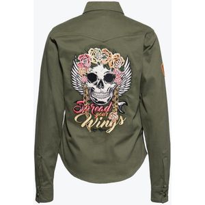 Queen Kerosin Spread your Wings Dames Shirt