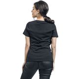 Queen Kerosin I Can Serve You Dames T-shirt - zwart - XS