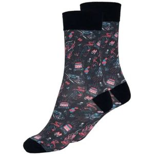 King Kerosin - Rockabilly Devil - Sokken - Zwart - 39-42