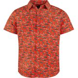 King Kerosin - LA Motor Soul - Heren Shirt - Rood - Korte Mouwen