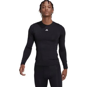 adidas Performance Techfit Training Longsleeve - Heren - Zwart