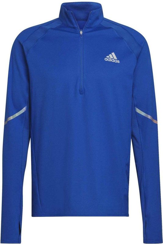 Adidas Fast Sweatshirt Blauw Man