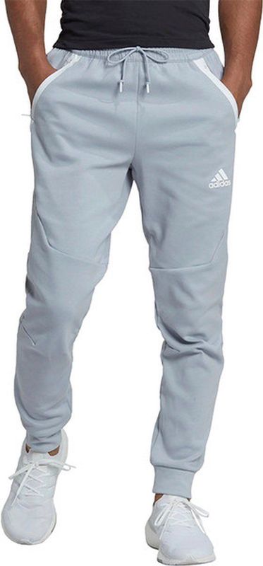 adidas - Sportbroek - Zwart - Katoen - Slanke Pasvorm