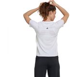 Adidas Parley Run Fast T-shirt Met Korte Mouwen Wit L Vrouw