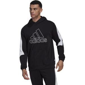 Adidas - Future Icons - Hoodie - Zwart - 70% Katoen, 30% Gerecycled Polyester