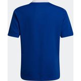adidas Entrada 22 nachhaltiges Sport-Shirt für Jungen und Mädchen Trainings-Shirt mit AEROREADY-Technologie Fitness-Oberteil HG3948 Blau/Weiß
