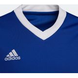 adidas Entrada 22 nachhaltiges Sport-Shirt für Jungen und Mädchen Trainings-Shirt mit AEROREADY-Technologie Fitness-Oberteil HG3948 Blau/Weiß