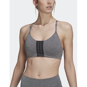 adidas Performance - Sportbustier - Zwart - Polyester - Lichte Steun