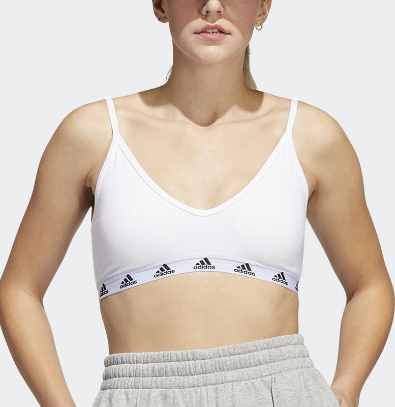 Adidas - Pureb - Sportbeha - Zwart - Vochtabsorberend AEROREADY