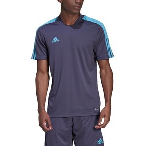 adidas - Tiro Training Jersey Essentials - Blauw Voetbalshirt