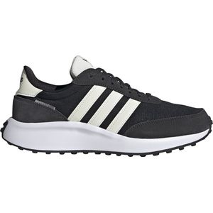 Adidas - Run 70s Femme - Hardloopschoenen - Core Black/Off White/Carbon - Suède/Mesh/Textiel