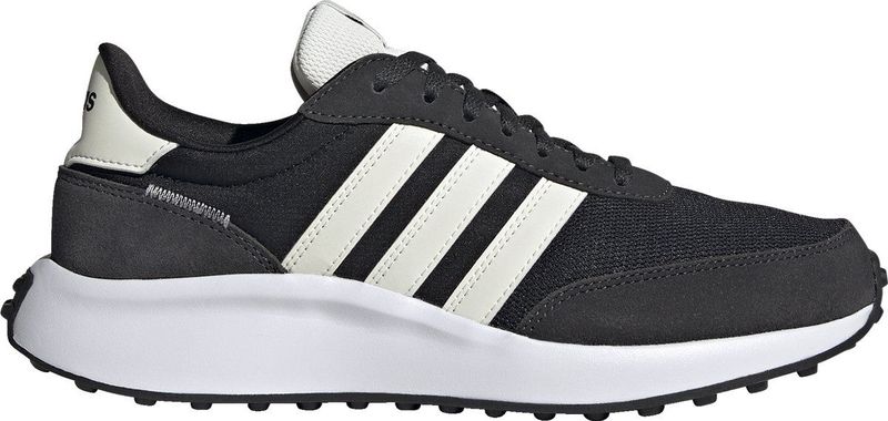 Adidas - Run 70s Femme - Hardloopschoenen - Core Black/Off White/Carbon - Suède/Mesh/Textiel