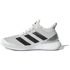 Adidas Adizero Ubersonic 4 M Grass tennisschoenen voor heren, Ftwbla/Negbas/Teagrn, maat 42