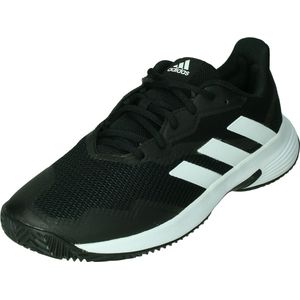 Adidas courtjam control in de kleur zwart.