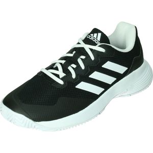 Adidas gamecourt 2 in de kleur zwart/wit.
