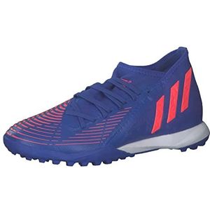 adidas Predator Edge.3 TF, uniseks sneakers voor volwassenen, Hi-RES Blue S18/Turbo/HI-RES Blue S18, 42 EU