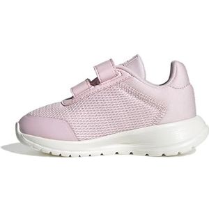 adidas Tensaur Run Sneakers uniseks-kind, Clear Pink/Core White/Clear Pink Strap, 28 EU