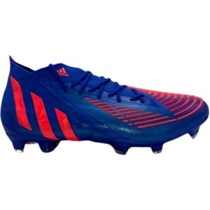 Adidas - Predator edge.1 FG - Sneakers - unisex - Blauw/Roze - Maat 42