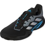 adidas Barricade M Clay tennisschoenen, uniseks, volwassenen, Zwart Blauw, 46.5 EU