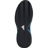 adidas Barricade M Clay tennisschoenen, uniseks, volwassenen, Zwart Blauw, 46.5 EU