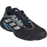 adidas Barricade M Clay tennisschoenen, uniseks, volwassenen, Zwart Blauw, 46.5 EU