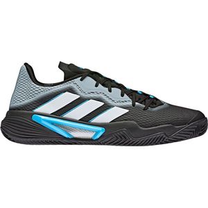adidas Barricade M Clay tennisschoenen, uniseks, volwassenen, Zwart Blauw, 46.5 EU
