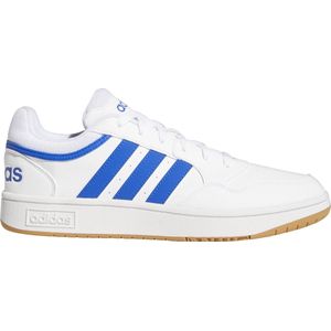 adidas Sportswear Hoops 3.0 sneakers wit/kobaltblauw