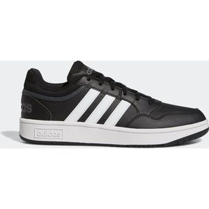 Adidas Hoops 3.0, herensneakers Core zwart/Ftwr wit/grijs Six, 40 EU