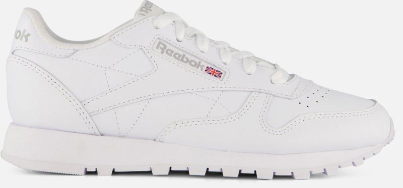 Reebok Classics Classic Leather Sneakers Wit/Lichtgrijs