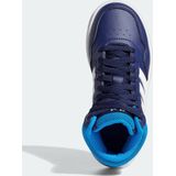 Adidas - Hoops Mid 3.0 - Schoenen - Zwart - Synthetisch Leer