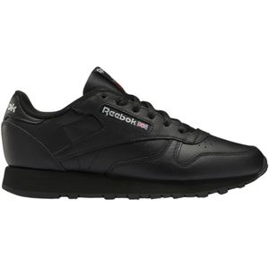 Reebok dames Classic Leather Sneaker ,Core Black Core Zwart Puur Grijs 5,35.5 EU