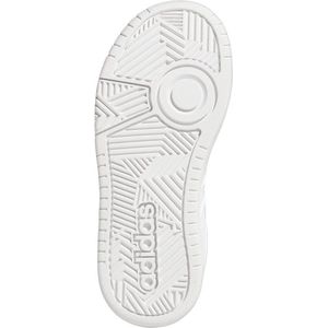 adidas Uniseks-Kind Hoops Shoes, Cloud White / Cloud White / Cloud White, 28 EU