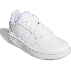 adidas Uniseks-Kind Hoops Sneakers, Ftwr White/Ftwr White/Ftwr White, 29 EU