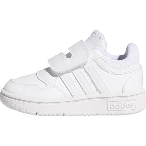 adidas Hoops Shoes, uniseks sneakers voor kinderen en jongens, Ftwr Wit Ftwr Wit, 26.5 EU