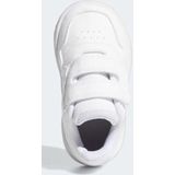 Adidas - Hoops 3.0 Cf - Babyschoenen - Wit - Synthetisch Leer