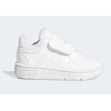 Adidas - Hoops 3.0 Cf - Babyschoenen - Wit - Synthetisch Leer