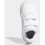 Adidas - Hoops 3.0 Cf - Babyschoenen - Wit - Synthetisch Leer