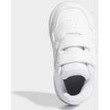 adidas Unisex Kid's Hoops Sneaker, Ftwr Wit Ftwr Wit Ftwr, 7 UK Child
