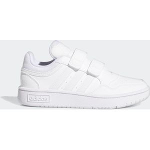 adidas Hoops Lifestyle Basketball Hook-and-Loop uniseks-kind Sneakers, ftwr white/ftwr white/ftwr white, 32 EU