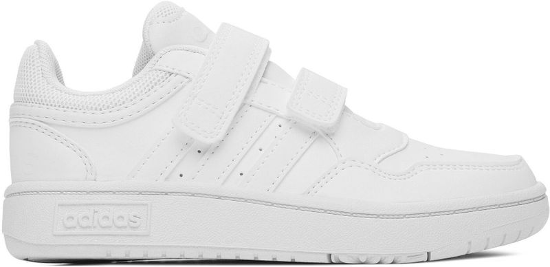 Adidas - Hoops 3.0 Cf - Schoenen - Zwart - Synthetisch Leer