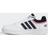 adidas Originals Hoops 3.0 sneakers wit/donkerblauw/roze